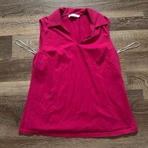 Women’s Aryeh Fushia Golf Sleeveless Top Sz Medium